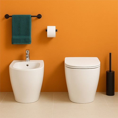 Coppia sanitari bagno - , filo